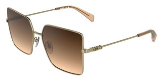 Liu Jo LJ167S 714 Womens Sunglasses Gold Size 58