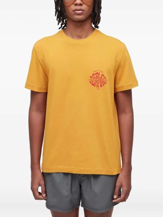 Osklen T-shirt met grafische print - Geel