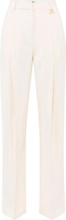 Elisabetta Franchi Mujer, Pantalones, Beige, Talla: XS