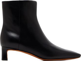 Vince Stivaletti Harlan con punta quadrata 40mm - Nero