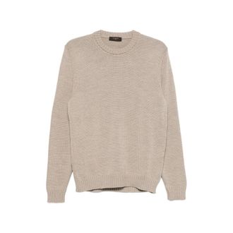 Zanone Ribbed-knit Crew-neck Wool Jumper