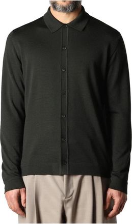 Roberto Collina Shirts - Heren - Polos - Zwart - L - Tops