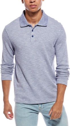 Vince Sunfaded Thermal Polo Sweater