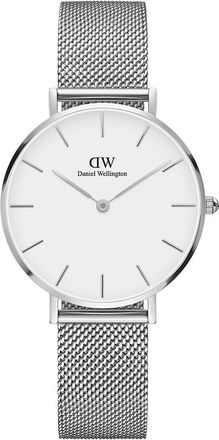 Daniel Wellington Womens DW00100164 Ladies Petite Sterling 32mm Watch - Silver - One Size