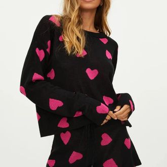 Beach Riot Balboa Shorts Womens Tough Love Cotton Blend Drawstring RED683