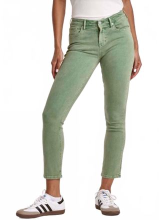 Dear John Denim Blaire High Rise Slim Straight Leg Jeans In Nephrite