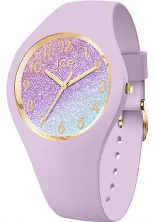 Ice Watch Womens 022570 Ladies ICE Glitter Watch - Purple Silicone - One Size