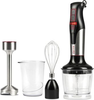 Girmi Girmi Mx3900 Licuadora Batidora De Inmersi&oacute;n 800 W Negro, Acero Inoxidable, Transparente