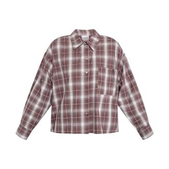 Sisters Point Irine-Sh3 Shirt - Dames - Blouses & Shirts - Veelkleurig - Maat: L Katoen