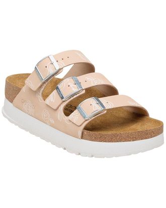 Birkenstock Florida Iii Pap Flex Platform Leather Sandal