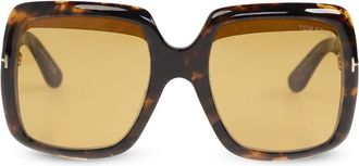 Tom Ford Eyewear Occhiali da sole Aurora - Marrone