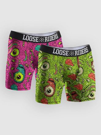Loose Riders Global Alliance Island Vibes Boxershorts purple