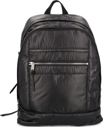 Saint Laurent zipped backpack - men - Canvas/Nylon - OS - Black