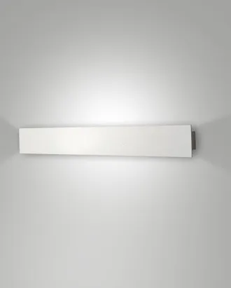 Fabas Luce Lampada Da Parete Lotus Led 20w Integrato 3000k Bianco Struttura In Alluminio Design Moderno Dimmerabile 64,5cm Classe 1 Ip20 Qualit&agrave; Premium