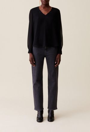 Claudie Pierlot Blouse fluide transparente