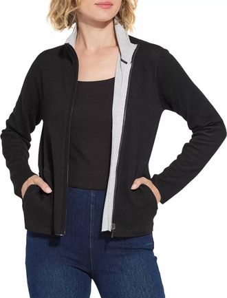 Lyss&eacute; Reversible Cashmere Cardigan In Black