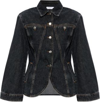 Iro Iloan Denim Jacket - Dames - Spijkerjassen - Blauw - M - Denim - Jassen