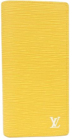 Louis Vuitton Epi Yellow Leather Long Wallet (Bi-Fold) (Pre-Owned)