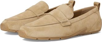 Vince Mojave Loafers Womens Shoes Sand Trail Beige Suede : 9.5 M, Leather