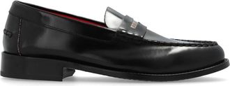 Paul Smith round-toe leather loafers - women - Calf Leather/Calf Leather/Calf Leather - 36 - Black