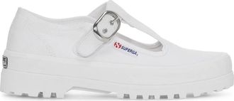 Superga 2541 Mary Jane Alpina Sneakers in White at Nordstrom, Size 40