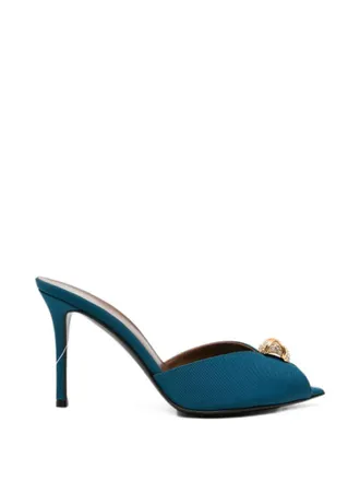 Giuseppe Zanotti Blue Slip On Heels