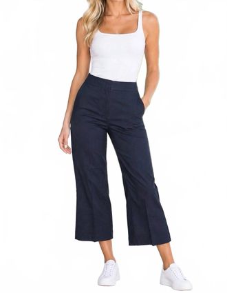Theory Clean Terena C Pants In Blue