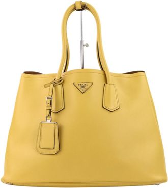 Prada Mustard Tote Bag (Pre-Owned)