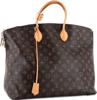 Louis Vuitton Borsa a tracolla Lockit NM Handbag Monogram Canvas GM - Marrone
