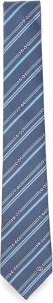 Gucci Horsebit Striped Tie