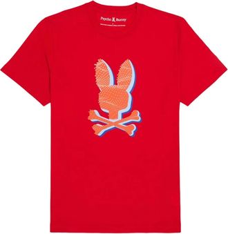 Psycho Bunny T-shirt Elgin - Rosso
