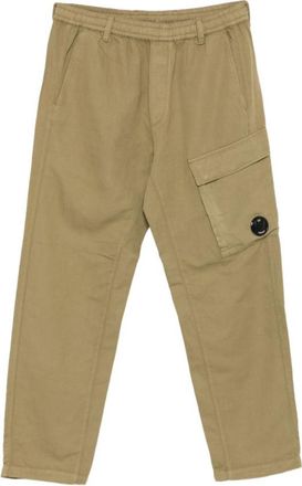 C.P. Company Green Relaxed Cargos Trousers