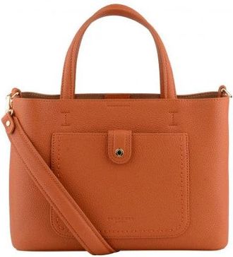 Pourchet Dames, Tassen, Oranje, Maat: ONE Size Leer