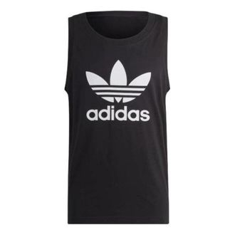 adidas Originals Adicolor Classics Trefoil Tank Top Black White IA4811