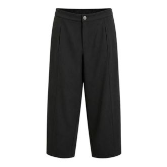 2-Biz Joy Cropped Broek - Dames - Vrijetijds broeken - Zwart - L - Polyester - Broeken