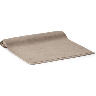 Boll & Branch Ultraplush Organic Cotton Bath Mat in Oak at Nordstrom