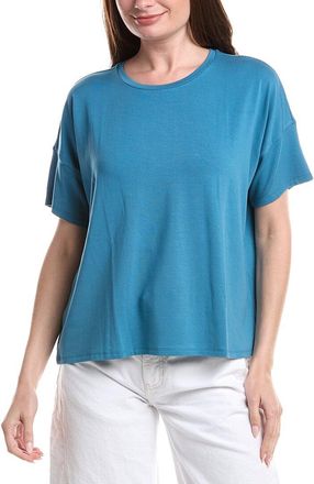 Eileen Fisher Bateau Neck Box Top