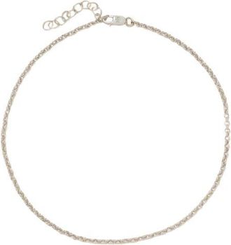 Made by Mary ROLO CHAIN ANKLET in Silver at Nordstrom, Size 8