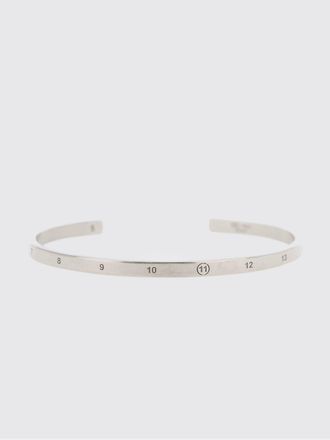 Maison Margiela Bangle Bracelet in 925 Silver with an Engraved Numeric Logo