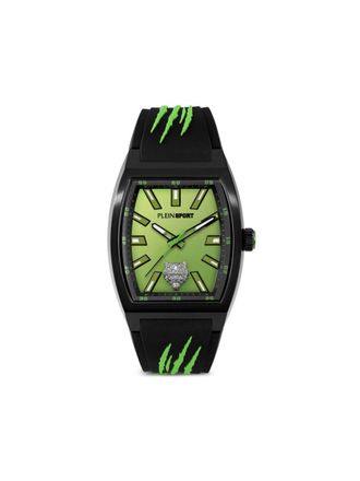 Plein Sport Plein Sport Gaze 40mm - men - stainless steel/Plastic/Silicone - One Size - Green