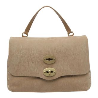 Zanellato Tassen, Dames, Beige, ONE Size, Postina Jones Nabuk
