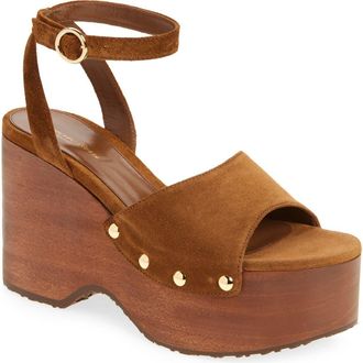 Gianvito Rossi Stud Platform Sandal in Texas at Nordstrom, Size 38.5
