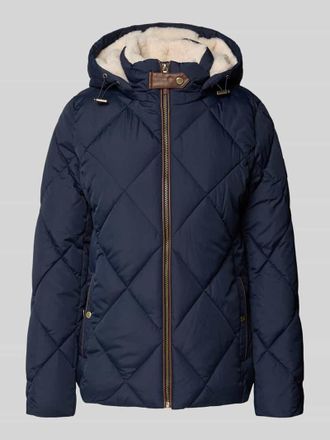Lauren Ralph Lauren Steppjacke mit Rei&szlig;verschluss in Marine, Gr&ouml;&szlig;e XS