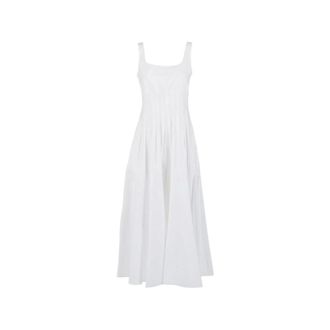 Max Mara Midi Dresses, female, White, Size: S Feltre Midi Dress