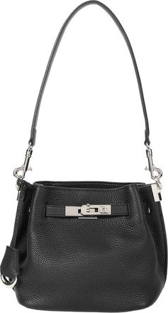 Tiffany & Fred Pebbled Mini Leather Bucket Bag