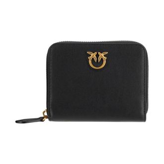 Pinko Pinko, Dames, Accessoires, Zwart, Maat: ONE Size Leer