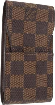 Louis Vuitton Vintage, unisex, Bruin, ONE Size, Pre-owned Vintage Canvas Tas