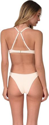 Swim Systems Maddie Bikini Swim Bottoms in Buttercream Scrunch at Nordstrom, Size X-Small
