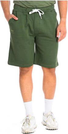 La Martina Sportieve Shorts - Heren - Korte Broeken - Groen - L - Katoen - Korte Broeken