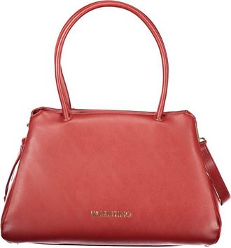 Mario Valentino Rosso Polyurethane Womens Womens Handbag